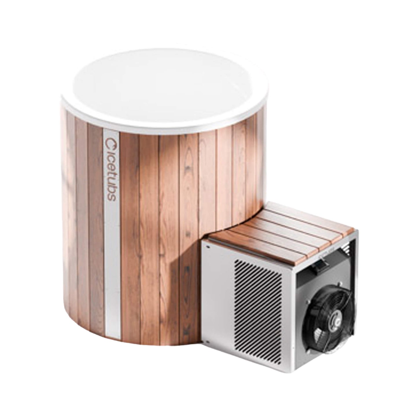 Icetubs- IceBarrel XL Thermowood Fiberglass Cold Plunge Immersion Tub