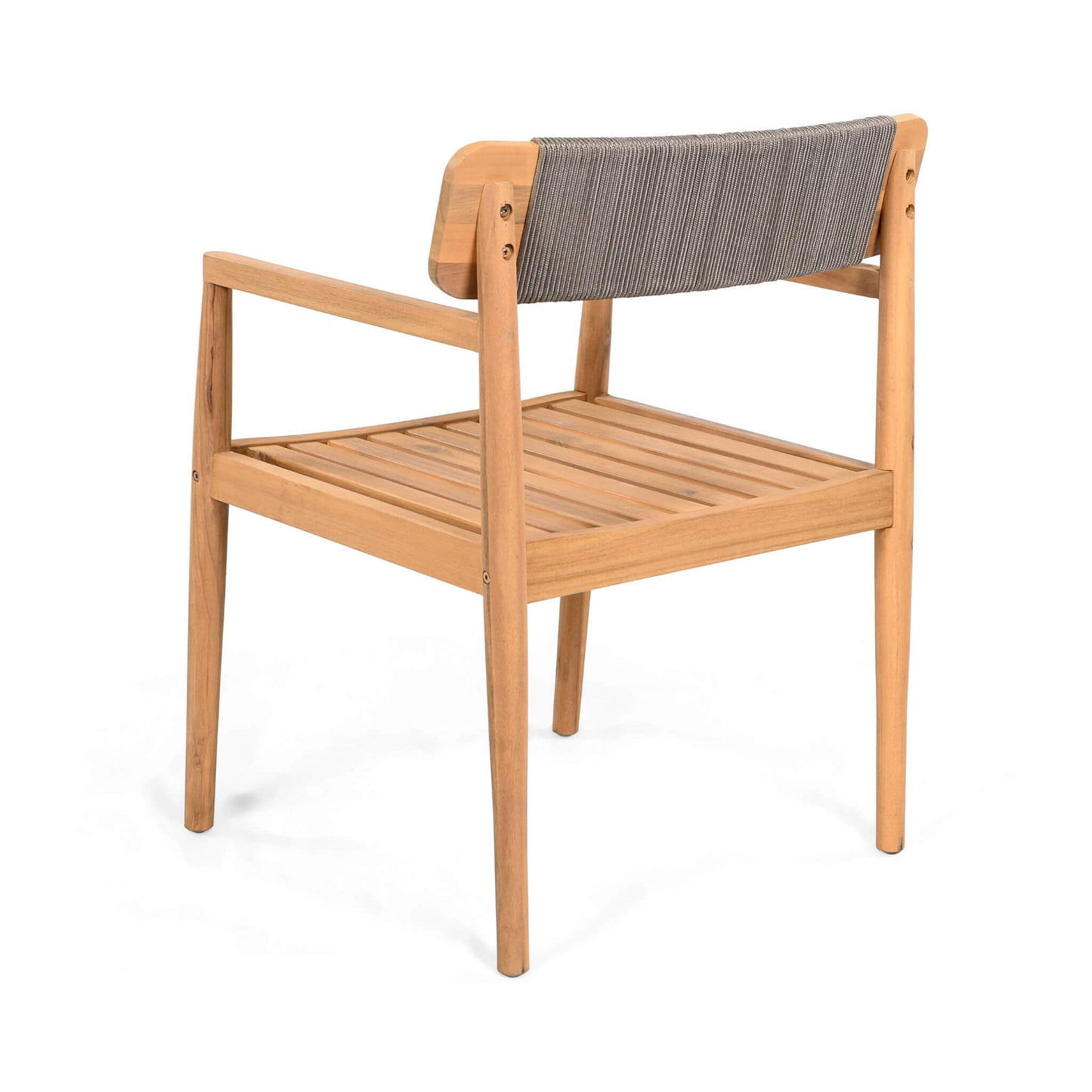 Alora Premium 5-Piece Acacia Wooden Outdoor Furniture Patio Set With Dining Chairs And Table