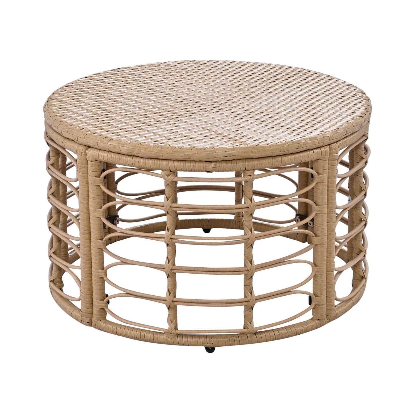 Alora 7-Piece Outdoor All-Weather Rattan Patio Sofa Set With Cushions