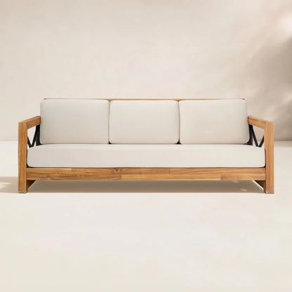 Vella 83.5'' Wide Straight Patio Sofa with Cushions