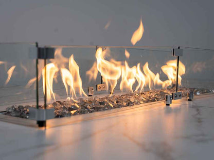 KoKoMo Outdoor Kitchen Island with Fire Feature