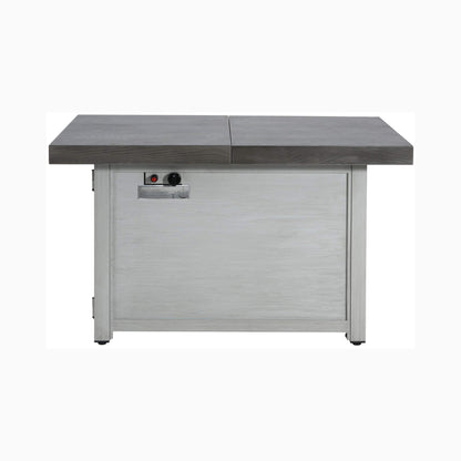 Alora Premium 50K BTU Rectangle Outdoor Aluminum Fire Pit Table
