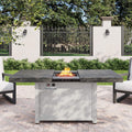 Alora Premium 50K BTU Rectangle Outdoor Aluminum Fire Pit Table