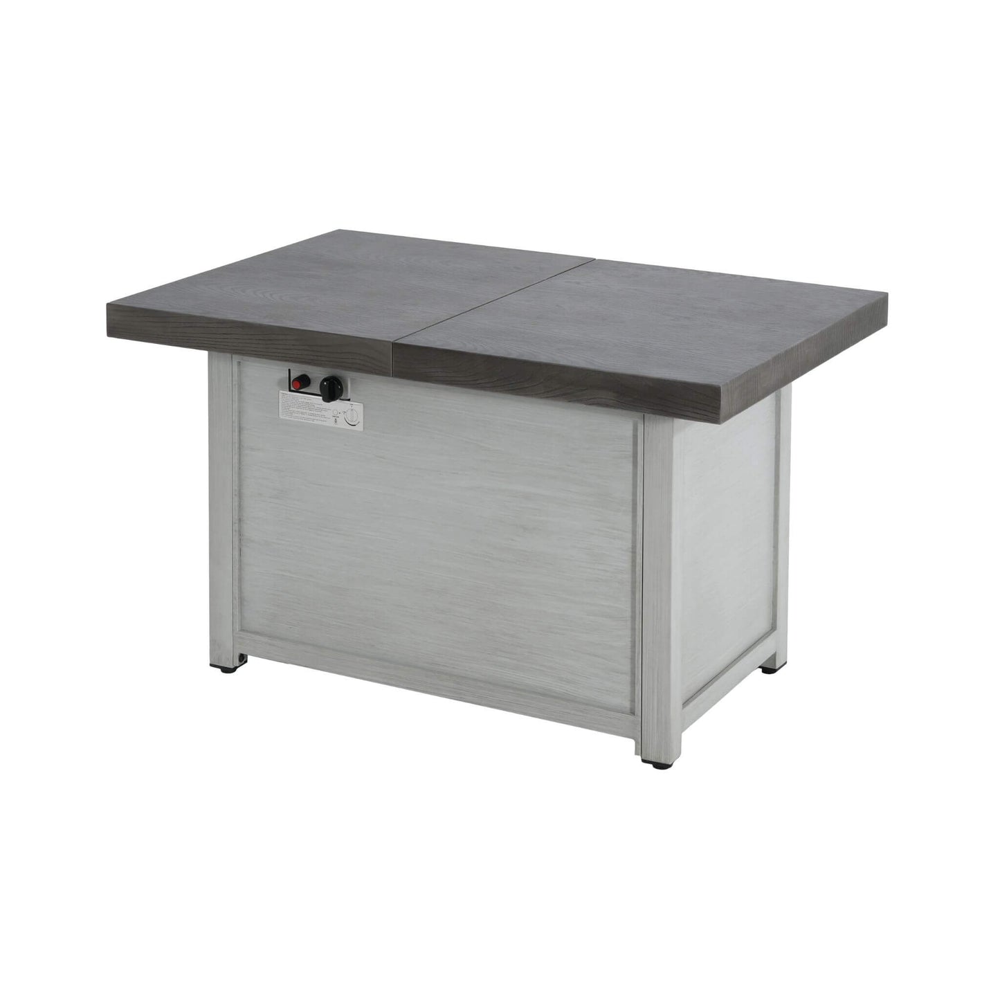 Alora Premium 50K BTU Rectangle Outdoor Aluminum Fire Pit Table