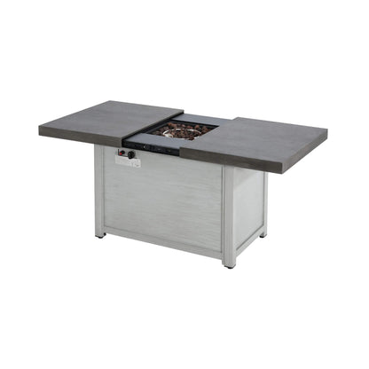 Alora Premium 50K BTU Rectangle Outdoor Aluminum Fire Pit Table