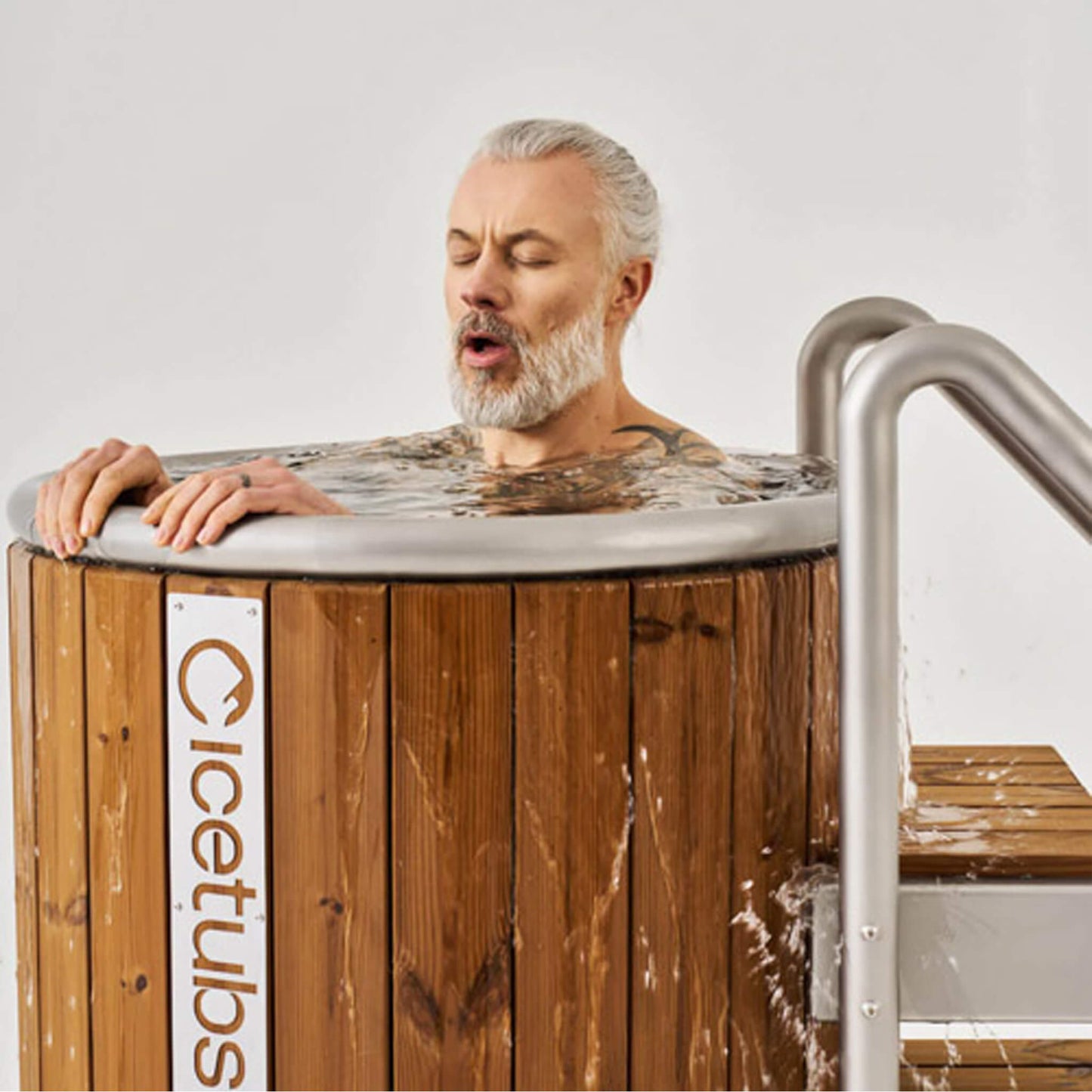 Icetubs- IceBarrel Thermowood And Fiberglass Cold Plunge Immersion Tub