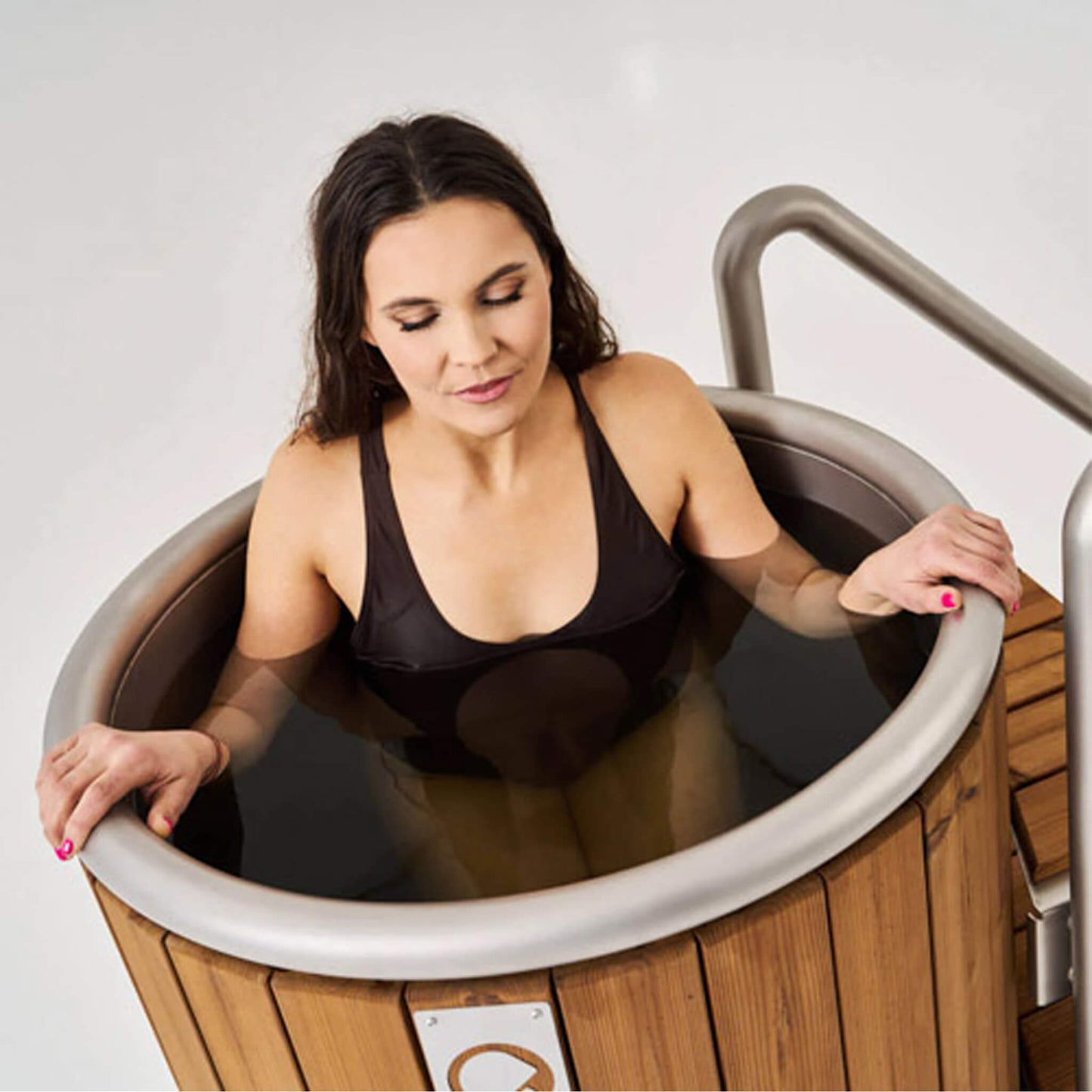 Icetubs- IceBarrel Thermowood And Fiberglass Cold Plunge Immersion Tub