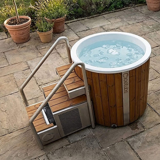 Icetubs- IceBarrel XL Thermowood Fiberglass Cold Plunge Immersion Tub