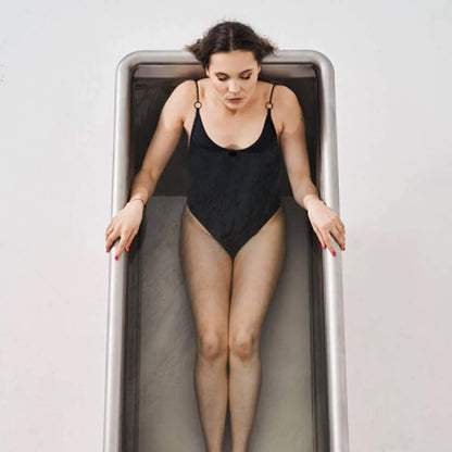 Icetubs- IceBath Thermowood And Stainless Steel Cold Therapy Immersion Bath