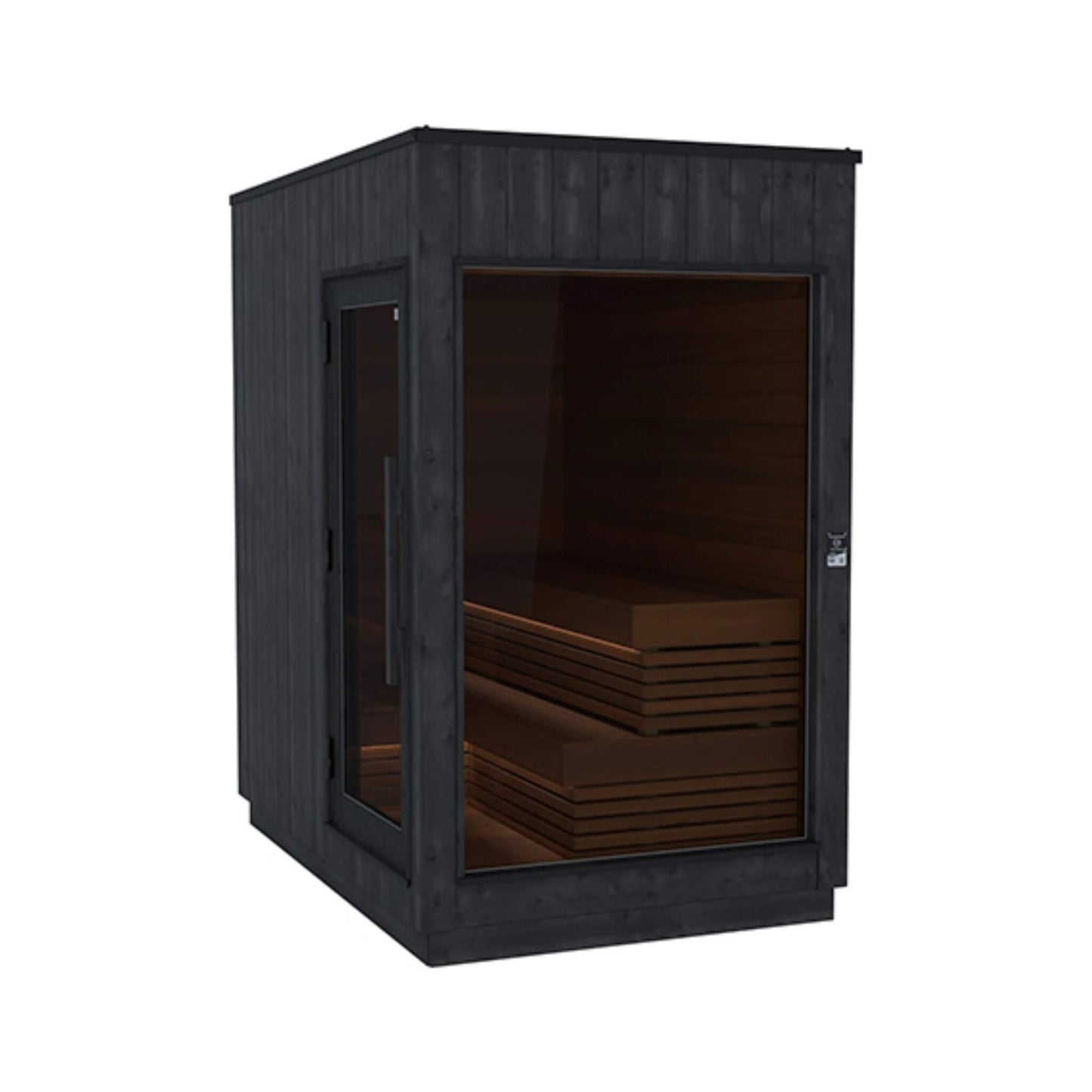 ThermaSol Nordic Misty 2-5 Person Fully-Assembled Outdoor Modular Sauna Cabin (Made-To-Order)