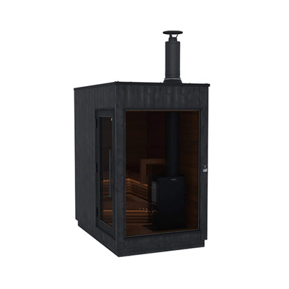 ThermaSol Nordic Misty 2-5 Person Fully-Assembled Outdoor Modular Sauna Cabin (Made-To-Order)