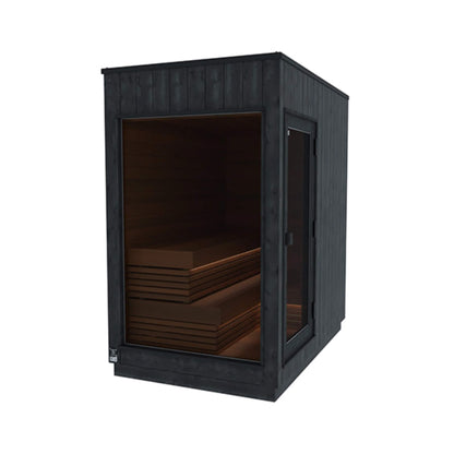 ThermaSol Nordic Misty 2-5 Person Fully-Assembled Outdoor Modular Sauna Cabin (Made-To-Order)